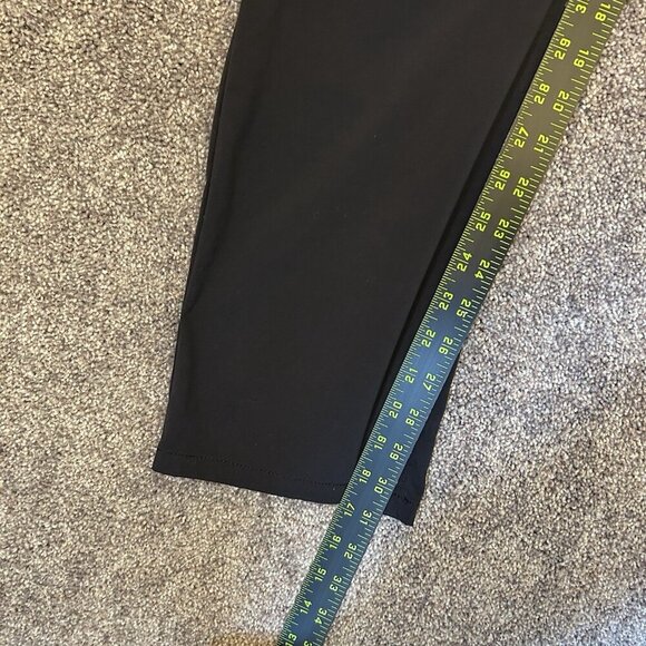 Eddie Bauer Women's Chino Pants Size 14 Black Lightweight Stretch Pockets EUC - Picture 14 of 16